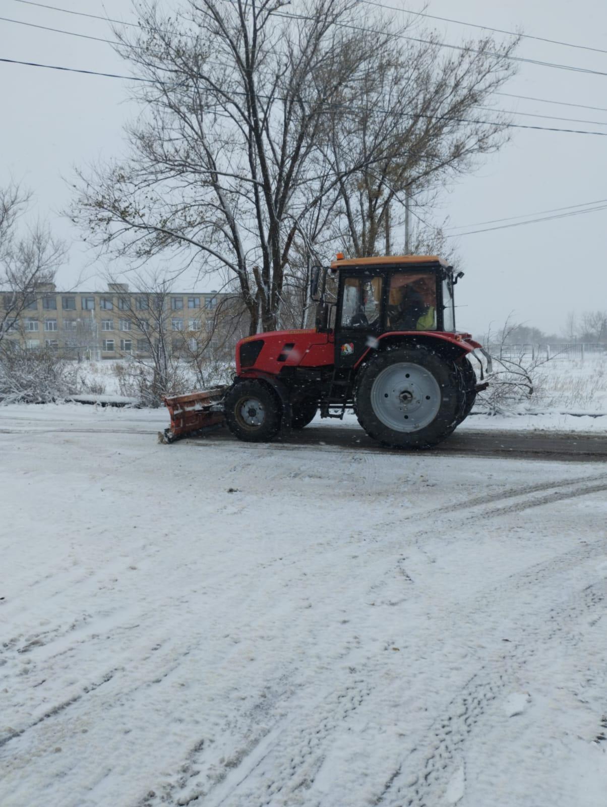 очистка снега.