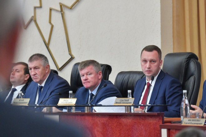 Губернатор выступил на заседании Правительства Саратовской области.